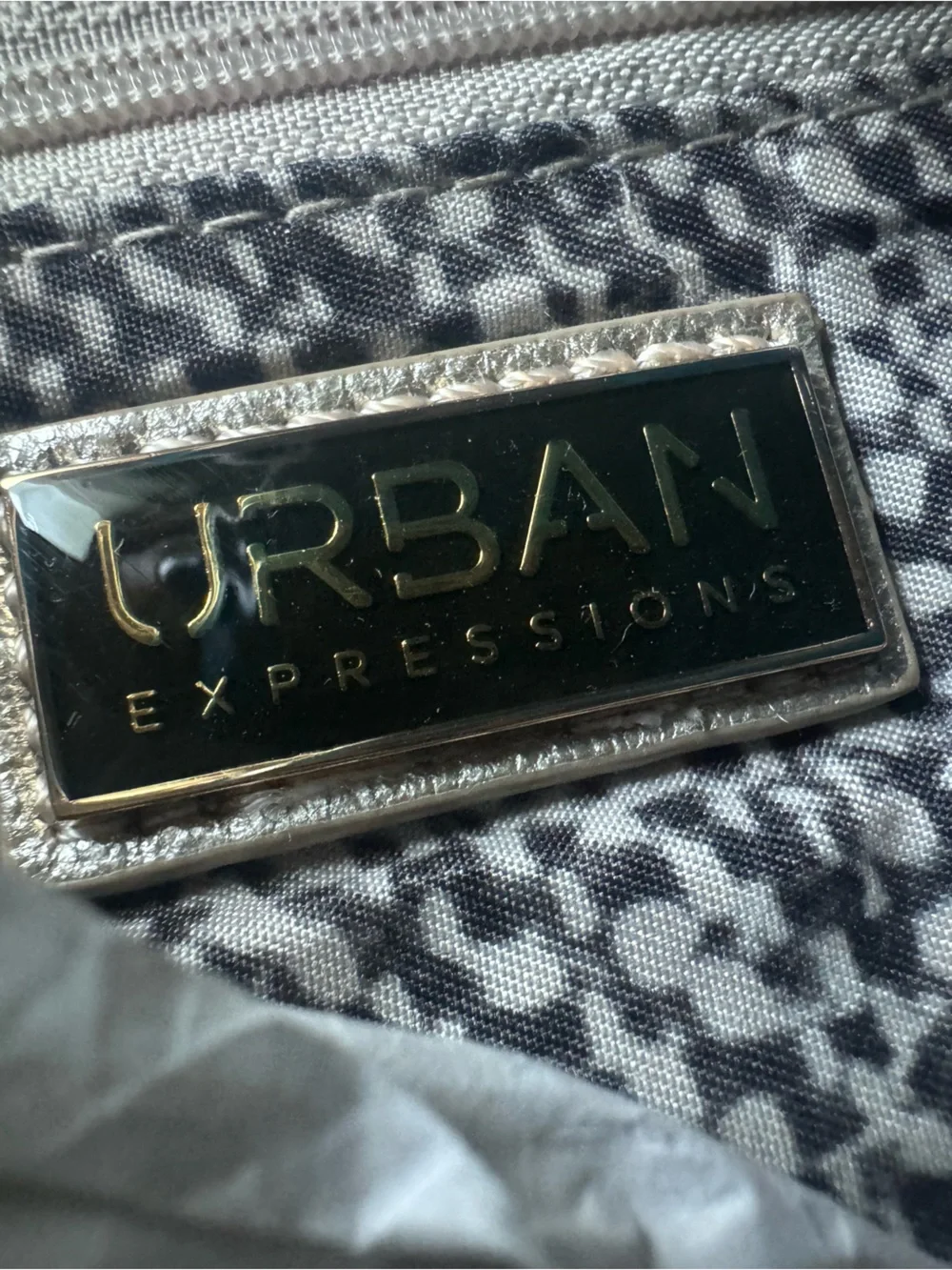 UE Urban Expressions gold Envelope Clutch